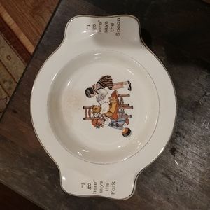 Vintage (1936)Childs Dinner Plate